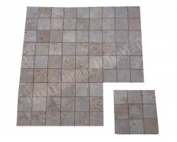 Travertin Jaune Mosaïque 10x10x1 cm Antique 2