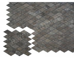 Travertin Noce Mosaïque Grande Losange Antique  2