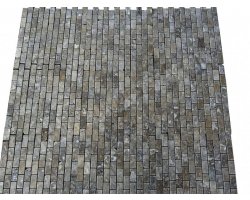 Travertin Noce Mosaïque 2,3x4,8 cm Antique  2