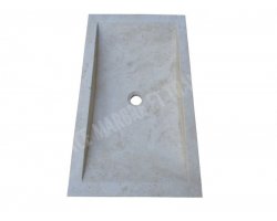 Travertin Beige Évier 70x40 10 cm Adouci 2