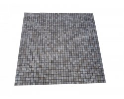 Travertin Beige & Noce Mosaïque 2,3x2,3 cm Antique  2