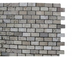 Travertin Beige Mosaïque 2,3x4,8 cm Antique 2