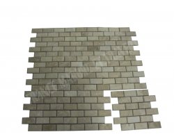 Travertin Beige Mosaïque 4,8x10 cm Chanfreiné  2