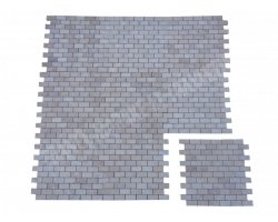 Travertin Beige Clair Mosaïque 2,3x4,8 cm  2