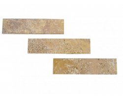 Travertin Jaune Plinthe 30,5x7,5 cm Antique 2