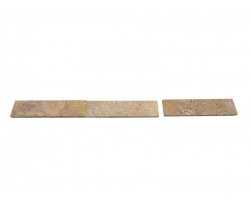 Travertin Jaune Plinthe 30,5x7,5x1,2 cm Antique 2