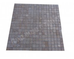Travertin Noce Mosaïque 4,8x4,8 cm Antique 2