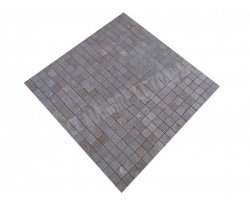 Travertin Noce Mosaïque 4,8x4,8 cm Antique 2