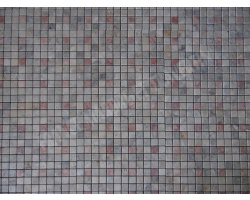 Travertin Silver & Rose Mosaïque 2,3x2,3 cm Antique 2