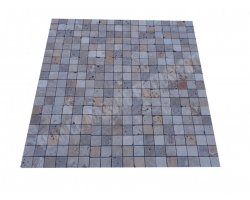 Travertin Mixte Mosaïque 4,8x4,8 cm Antique  2