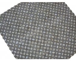 Travertin Beige & Noce Mosaïque Petit 3D Antique 2