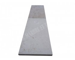 Calcaire Myra Beige Margelle 30,5x61 2 cm Arrondi   2