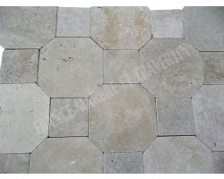Travertin Beige Hexagone 30x30 1 cm  2