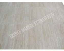 Travertin Beige Clair Veine 30x60 1,2 cm Poli 2