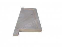 Travertin Beige Nuance Appui Fenêtre 76x34 5 cm 2