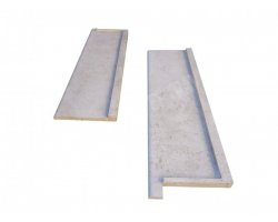 Travertin Beige Nuance Appui Fenêtre 256x38 5 cm 2