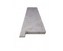 Travertin Beige Nuance Appui Fenêtre 116x34 5 cm 2
