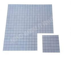 Dolomite Blanc Mosaïque Parquet 4,8x4,8 cm Poli 2
