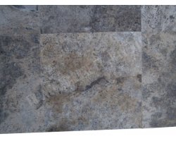 Travertin Silver 40x40 1,2 cm Adouci 2