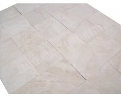 Travertin Ivoire Blanc 30x30x1 cm Adouci 2