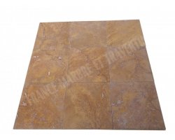 Travertin Jaune 40x40 1,2 cm Adouci 2