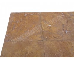 Travertin Jaune 40x40 1,2 cm Adouci 2