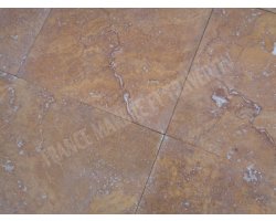 Travertin Jaune 40x40 1,2 cm Adouci 2