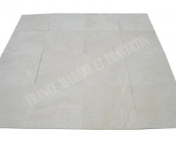 Travertin Ivoire 40x40 1,2 cm Adouci 2