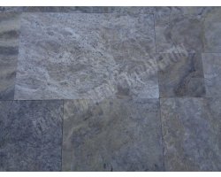 Travertin Silver Opus Romain 1,2 cm Adouci 2