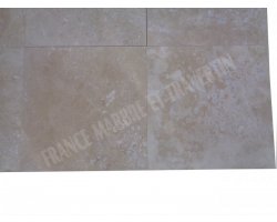 Travertin Beige Clair 40x40 1,2 cm Poli 2