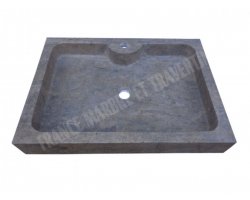 Travertin Silver Evier 50x70 10 cm Adouci 2