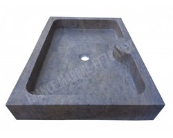 Travertin Silver Evier 50x70 10 cm Adouci 2