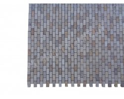 Travertin Mixte Mosaïque 3 Couleur 1,5x3 cm Antique  2