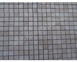 Travertin Beige Mosaïque 2,3x2,3 cm Adouci    2