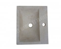 Travertin Beige Evier 40x33 12 cm Adouci 2
