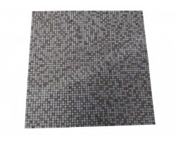 Travertin Mixte Mosaïqué 3 Couleur 1,5x1,5 cm Antique  2