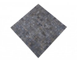 Travertin Silver Mosaïque 4,8x4,8 cm Antique  2