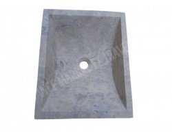 Travertin Silver Évier 40x50 12 cm Adouci 2