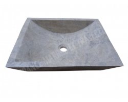 Travertin Silver Évier 40x50 12 cm Adouci 2
