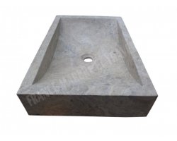 Travertin Silver Évier 40x60 12 cm Adouci 2