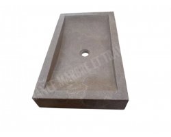 Travertin Noce Évier 40x70 15 cm Adouci 2