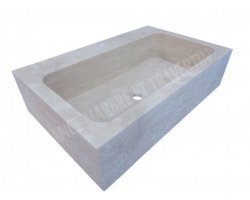 Travertin Beige Évier 70x40 15 cm Adouci 2