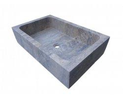 Travertin Silver Évier 70x45 18 cm Adouci 2