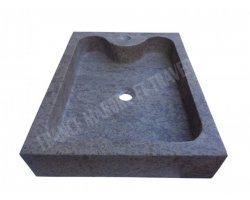 Travertin Silver Evier 50x40 10 cm Adouci 2