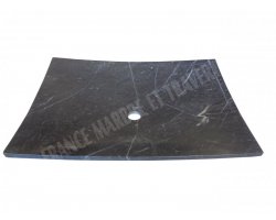 Marbre Noir Vasque Plat 45x65x10 cm 2