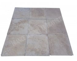 Travertin Beige Nuance 45x45 1,2 cm Adouci 2