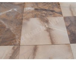 Marbre Jaune Picasso 40x60x1,2 cm Brossé   2