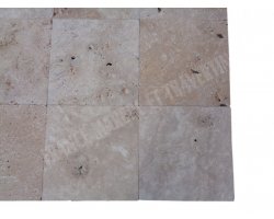 Travertin Beige Nuance 40x40 1,2 cm Antique 2
