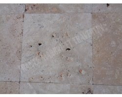 Travertin Beige Nuance 40x40 1,2 cm Antique 2