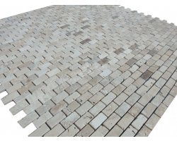 Travertin Beige Mosaïque 2,3x4,8 cm Rebouche  2